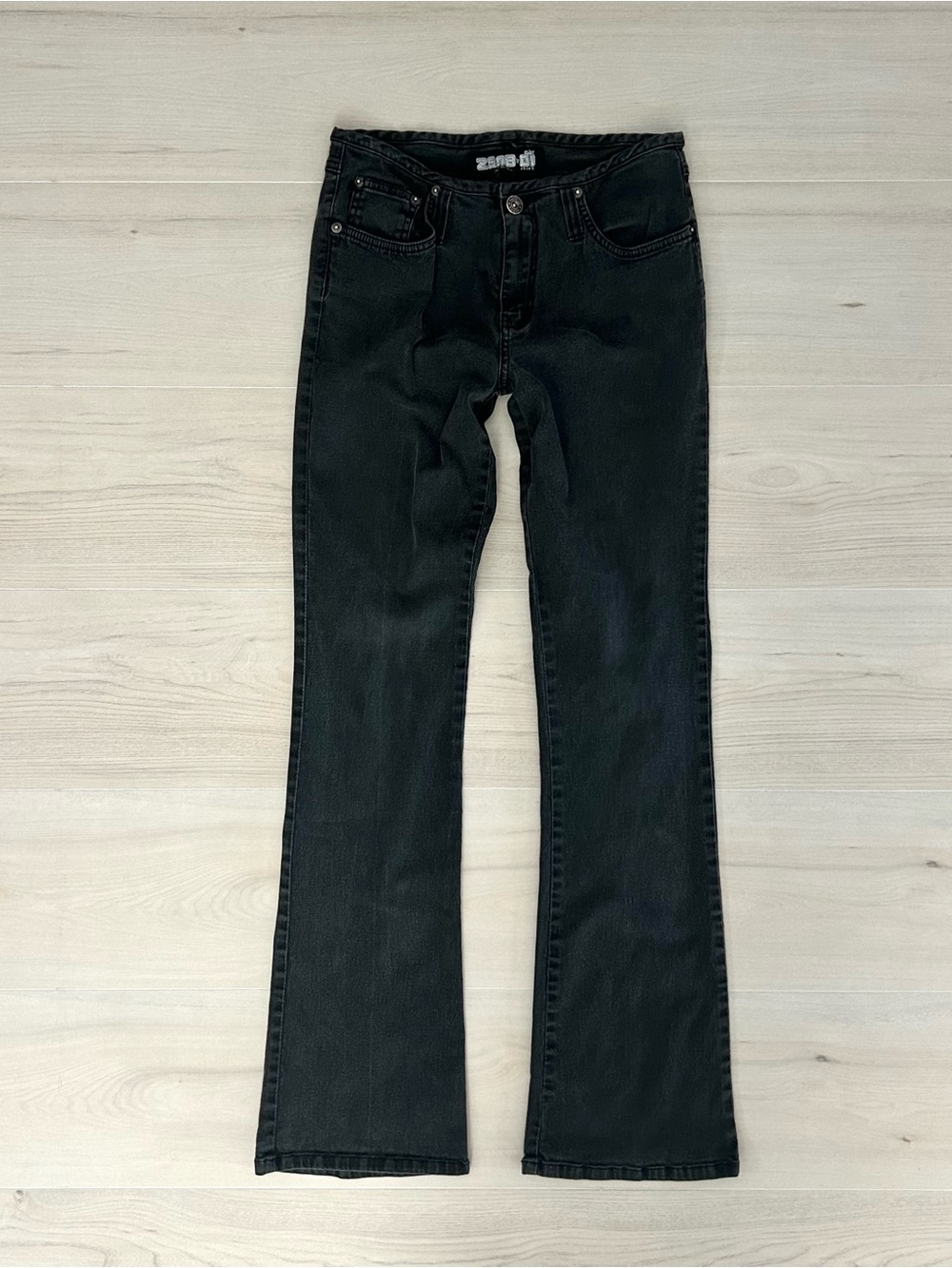 black low rise zana di jeans